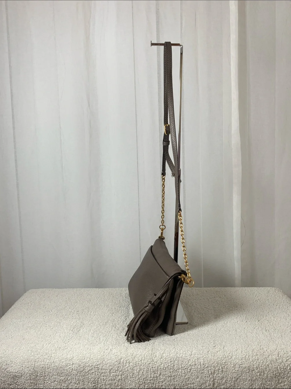 Tory Burch pebbled leather